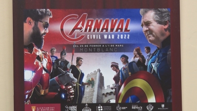 Montblanc exposa els cartells dels últims 25 carnavals
