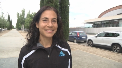 Marta Galimany, a punt per a la Marató de Madrid