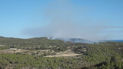 Estabilitzat l&#039;incendi de Vespella i La Nou de Gaià que ha cremat 40 hectàrees