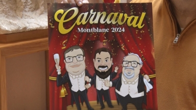 El pacte de govern a Montblanc protagonitza el cartell del Carnaval
