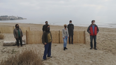 La Diputació premia Altafulla pel pla de recuperació de les dunes de la platja