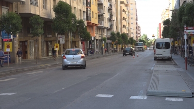 El carrer Pere Martell serà el primer amb carril bici del centre de Tarragona