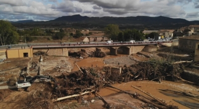 Montblanc avalua els danys a la resta del curs fluvial amb ponts i camins desapareguts