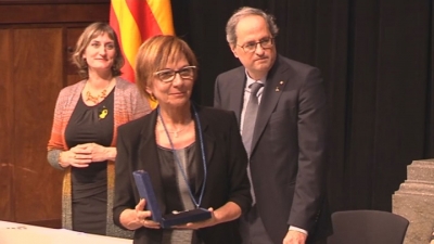 Ramona Tigell, reconeguda amb la Medalla Josep Trueta 2019