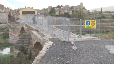 La reconstrucció dels ponts de Montblanc costarà prop de tres milions d&#039;euros