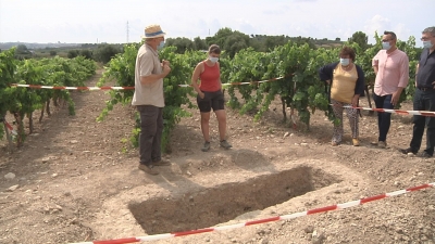 Descobreixen un possible centre d&#039;explotació vinícola romà al Mas dels Frares