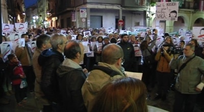 Taula per la Democràcia organitza una nova mobilització a Valls