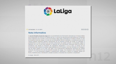 LaLiga obre un expedient pel Huesca-Nàstic