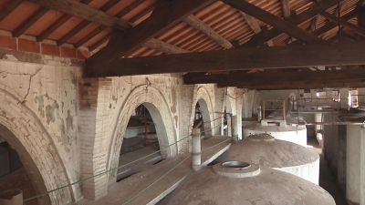 Acaben les obres de la teulada del Sindicat de Vinyaters de Montblanc