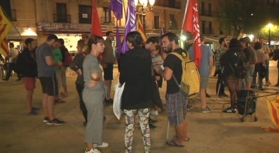 Celebració frustrada a Tarragona de la declaració suspesa d&#039;independència