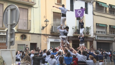 La diada Dones Amunt marca l&#039;inici de la temporada castellera al Baix Gaià