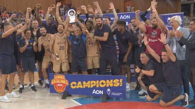 El Barça guanya a Tarragona la Lliga Catalana ACB