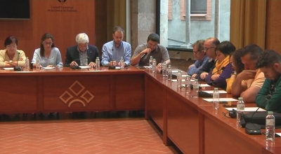 El ple del Consell Comarcal de la Conca i el consell d&#039;alcaldes rebutja la sentència del procés