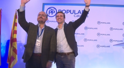 El primer objectiu del nou líder del PP català, Alejandro Fernández, guanyar pes a les Municipals del maig