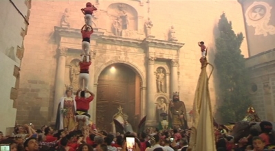 El seguici festiu, protagonista de la Festa Major de Sant Joan a Valls