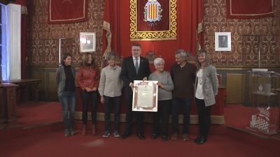 Tarragona condecora Cinto López i Anna Maria Mula a títol pòstum