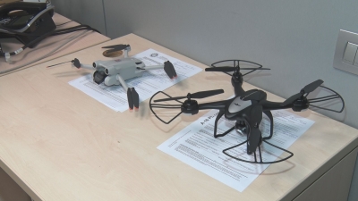 La Policia de Torredembarra intercepta dos drons il·legals