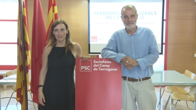 Els pressupostos consoliden Tarragona al mapa de les inversions en infraestructures, segons el PSC