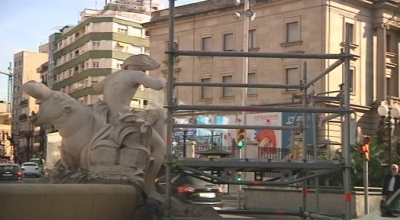 Comencen les obres de restauració de la Font del Centenari de Tarragona