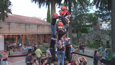 Els Castellers de Vilafranca volen tonar a assajar al juliol