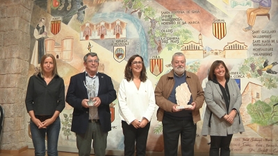 El montblanquí Josep Maria Porta, Distinció d&#039;Honor del Consell Comarcal de la Conca