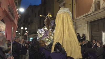 El Crist de Lepant obre la setmana Santa a Valls