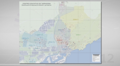L&#039;Ajuntament de Tarragona modificarà les zones escolars el curs 2019-2020