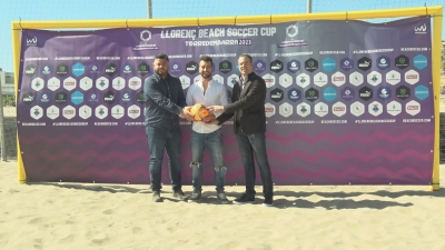 Un equip georgià participarà en la Llorenç Beach Soccer Cup 2023