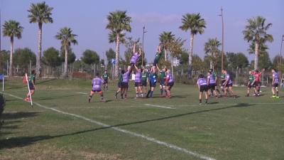El primer partit de rugby al nou camp de l&#039;Anella Mediterrània