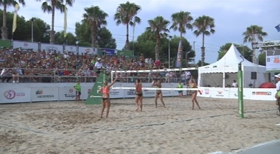 Èxit d&#039;assistència al Madison Beach Volley Tour celebrat a la platja de l&#039;Arrabassada
