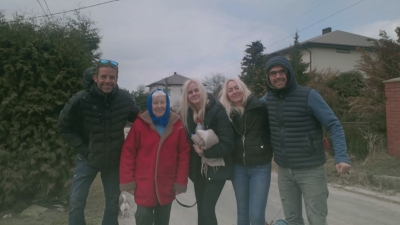 De Torredembarra a Polònia per ajudar tres refugiades