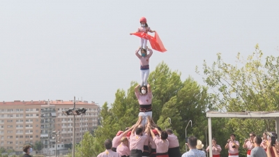 Els Xiquets de Tarragona enlairen el seu primer pilar des de l&#039;aturada