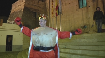 El rei Carnestoltes arriba més esportista que mai a Torredembarra