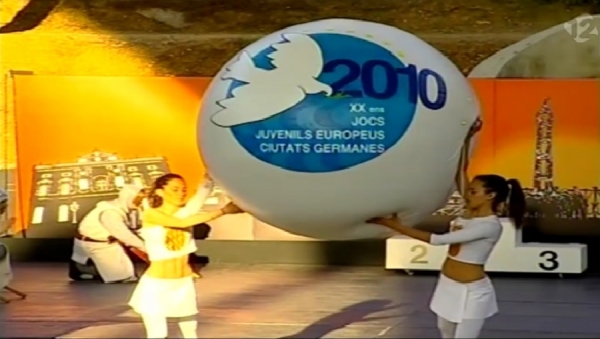 Inauguració Jocs Juvenils Europeus 2010