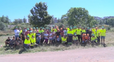 Unes 80 persones participen en la jornada de neteja del riu Francolí