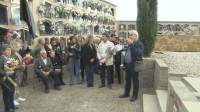 El cementiri de Tarragona dignifica dues fosses de la Guerra Civil