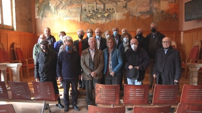 Antics diputats del Parlament es reuneixen a Montblanc