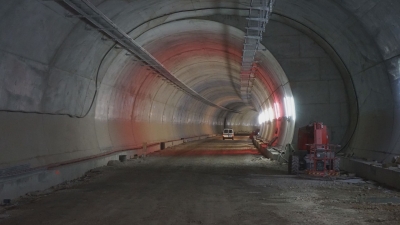 El túnel del Coll de Lilla, enllestit d&#039;aquí a un any