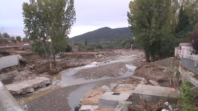 Municipis de la Conca afectats per la riuada segueixen evocant aigües residuals al riu