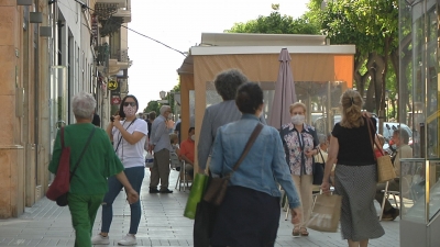 Les restriccions fan caure un 22% els clients en comerços de Tarragona