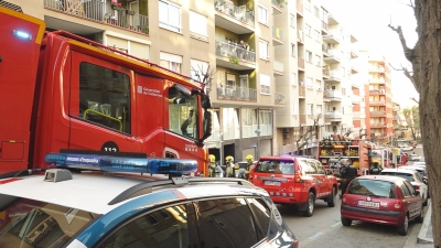 Incendi a un pis de Tarragona per un electrodomèstic avariat