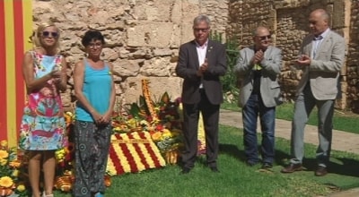 Torredembarra commemora la Diada a la Torre de la Vila